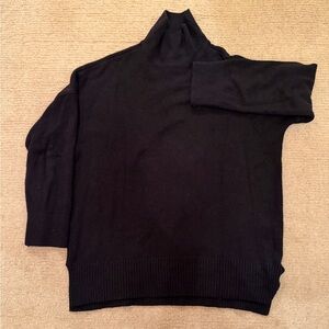 Abercrombie & Fitch Women's Black Turtleneck Sweater
